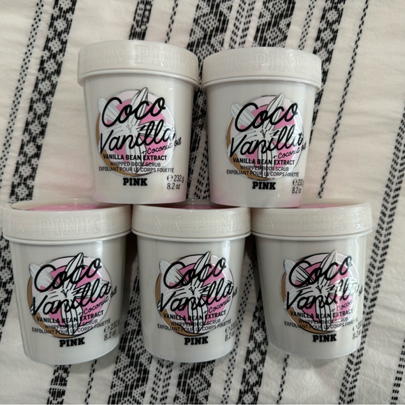 VS PINK coco vanilla whipped body scrub